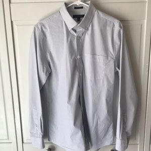 Banana Republic Slim Fit Flex Tech Stretch Cotton Medium Men’s Button Down Shirt